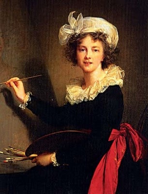 Elisabeth Louise Vigee Lebrun 1790,self portrait