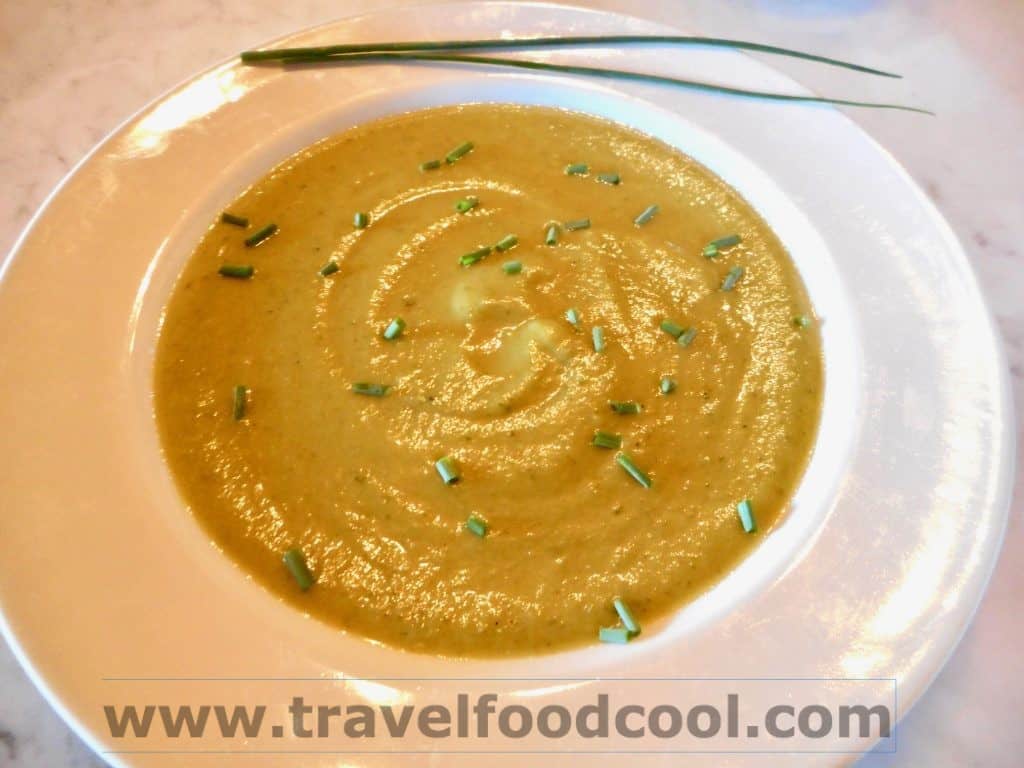 Fresh Zucchini Basil Soup!