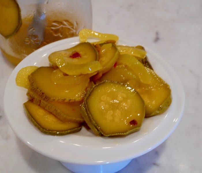 Italian Zucchini Pickles