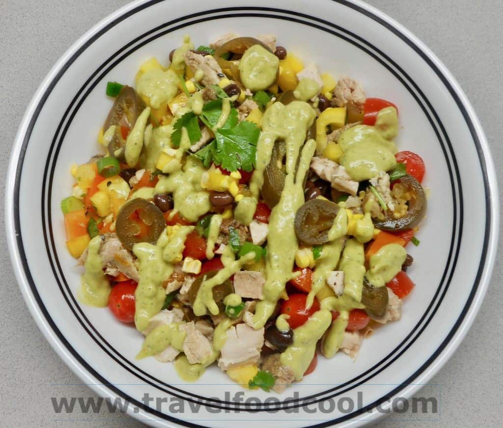 Southwest Chicken Chop Salad (a reboot)