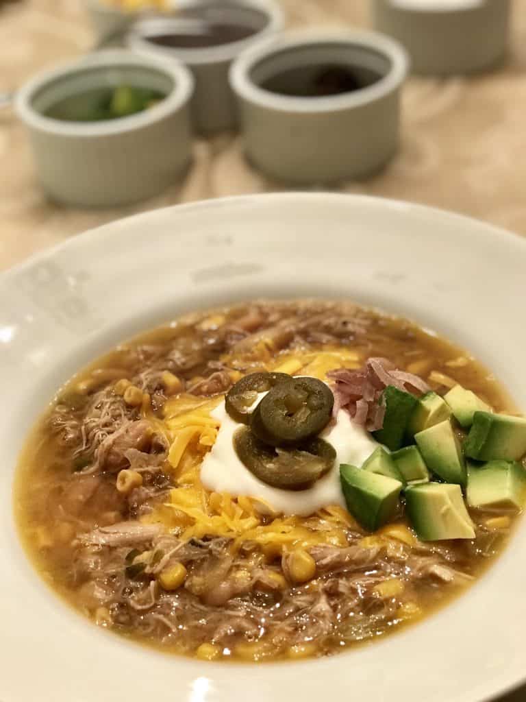 Slow Cooker White Chicken Chili