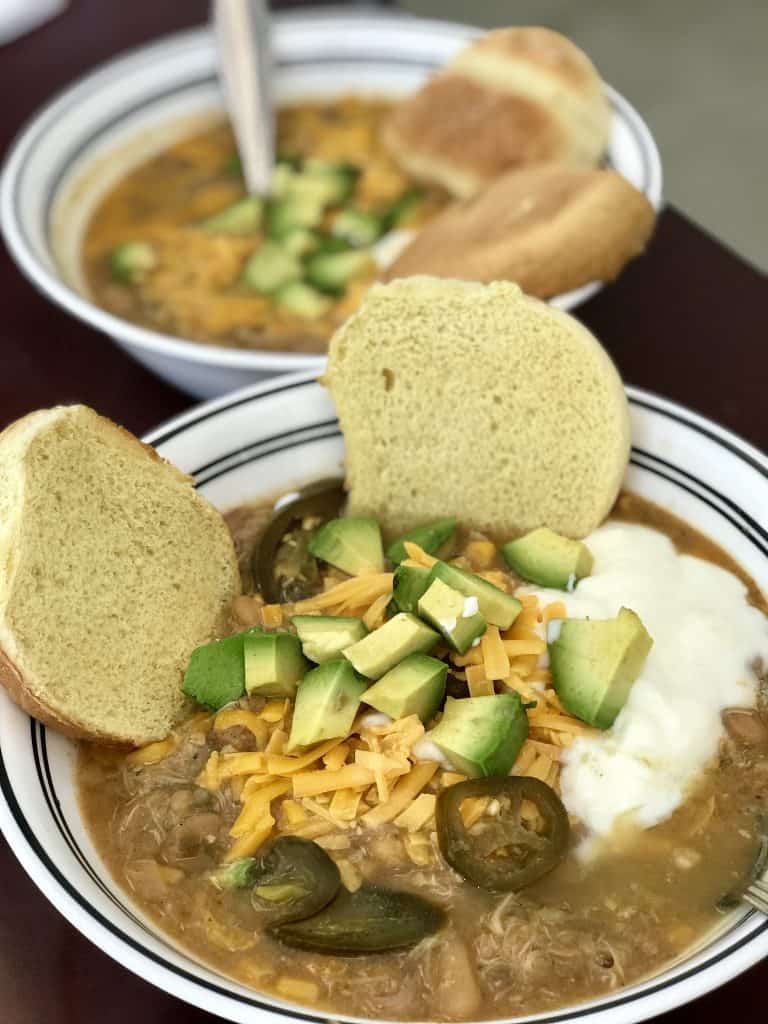 Slow Cooker White Chicken Chili