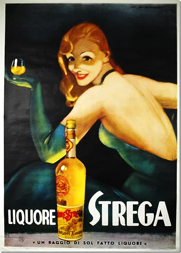 Vintage Strega ad