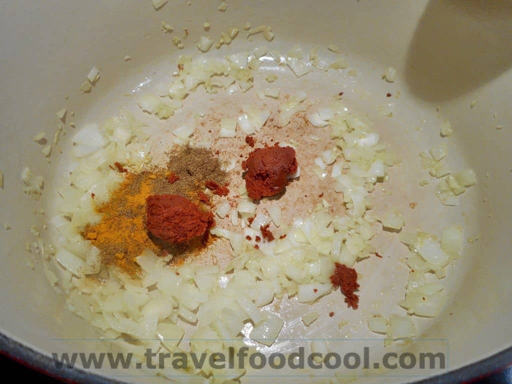 Curried Cauliflower Lentil Coconut Soup TravelFoodCool