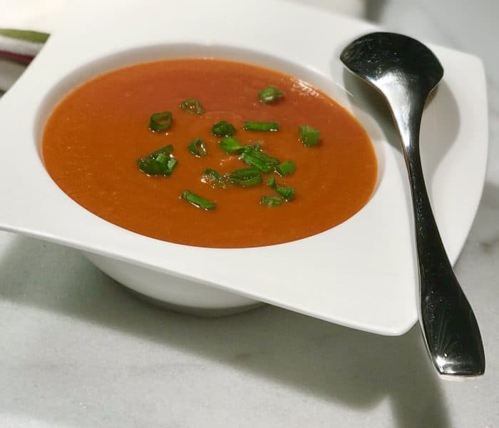 Instant Pot Tomato Chickpea Soup