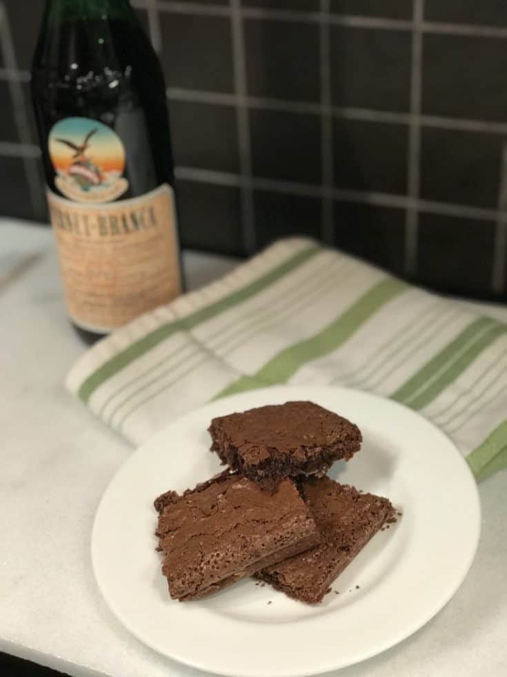 Fernet Boozy Brownies