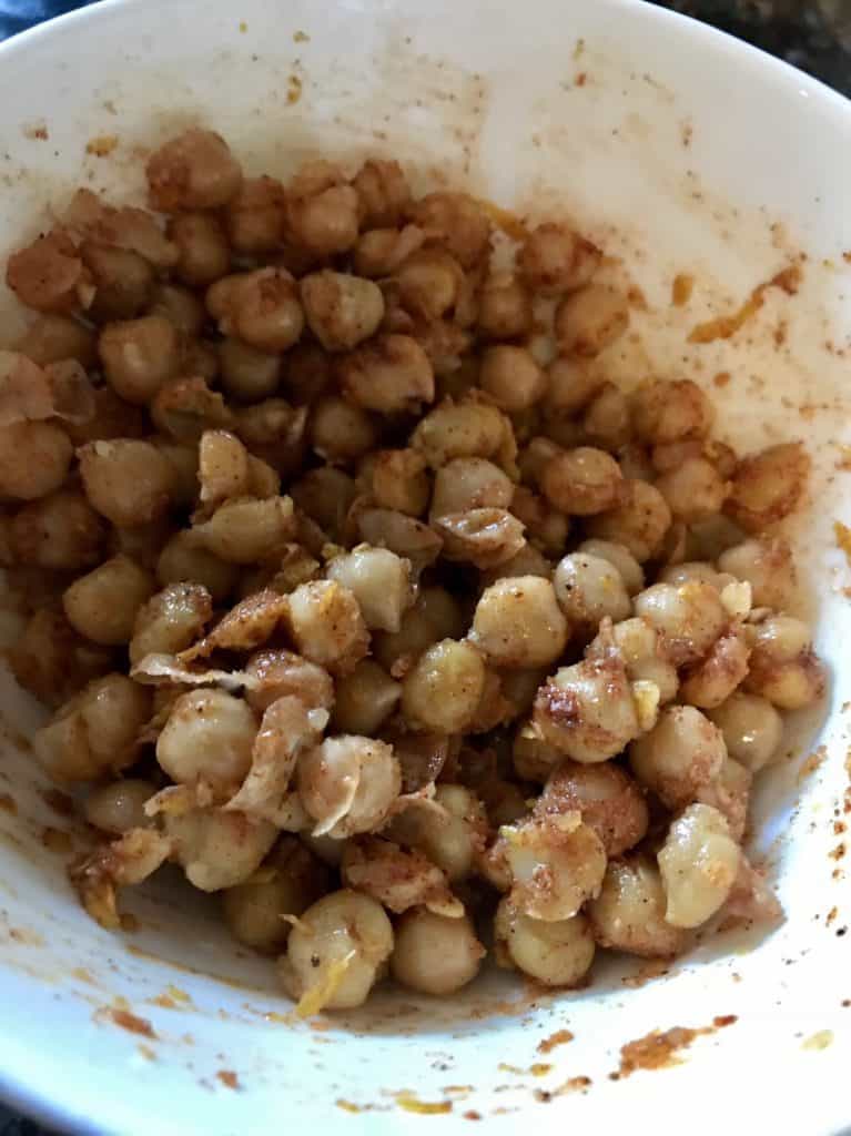 Crunchy Spiced Chickpeas TravelFoodCool