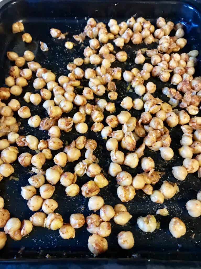 Crunchy Spiced Chickpeas TravelFoodCool