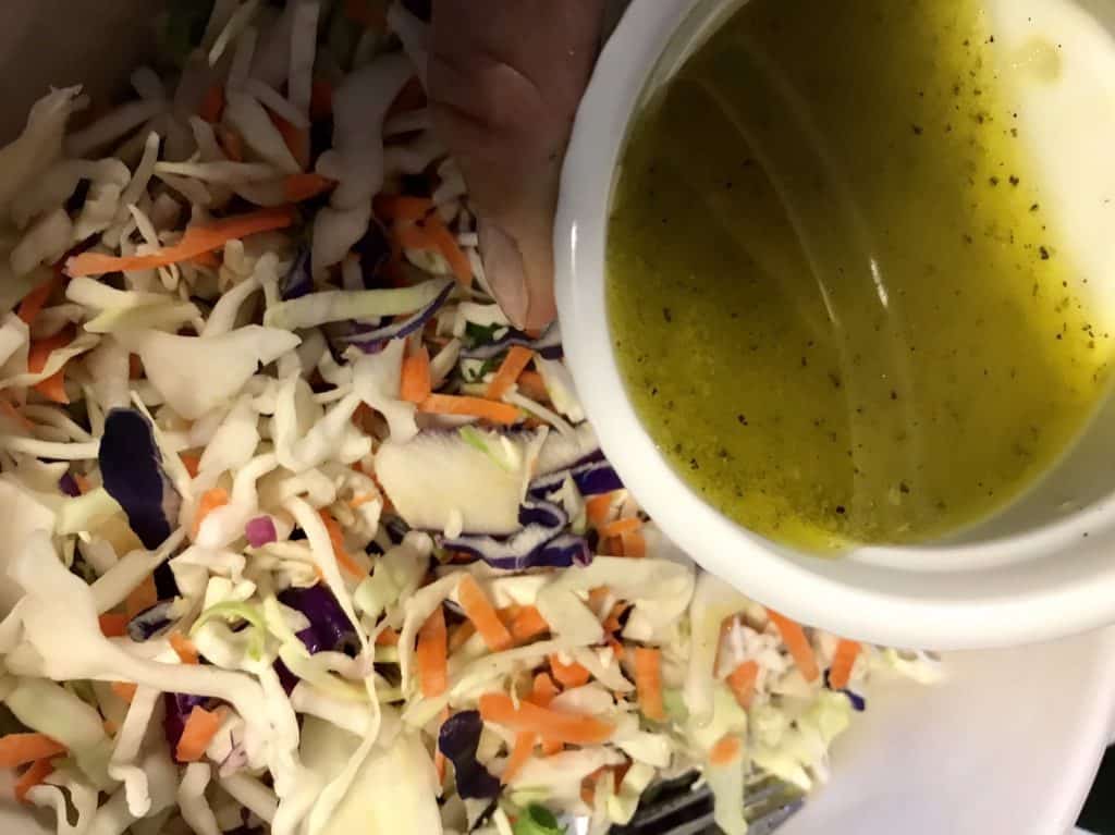 Lebanese Coleslaw TravelFoodCool