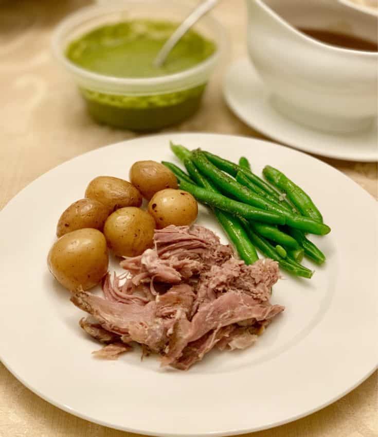 Slow Cooked Lamb and Potatoes